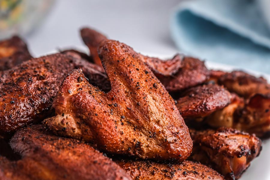 crispy smoked chicken skin