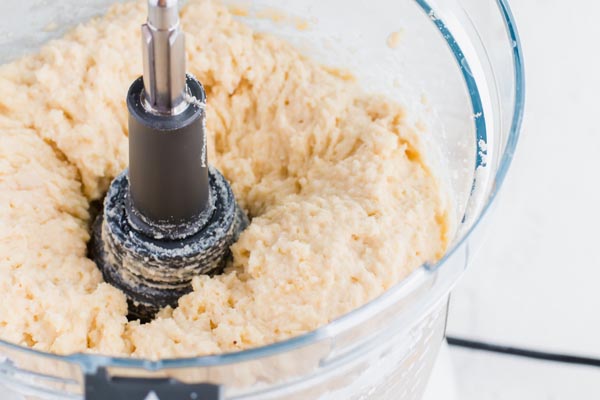 keto dough in a food processor