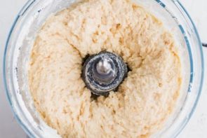 keto bread dough in a bowl