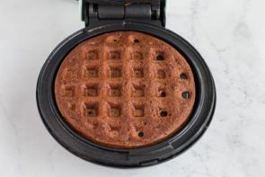 open waffle maker