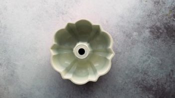 a small bundt pan