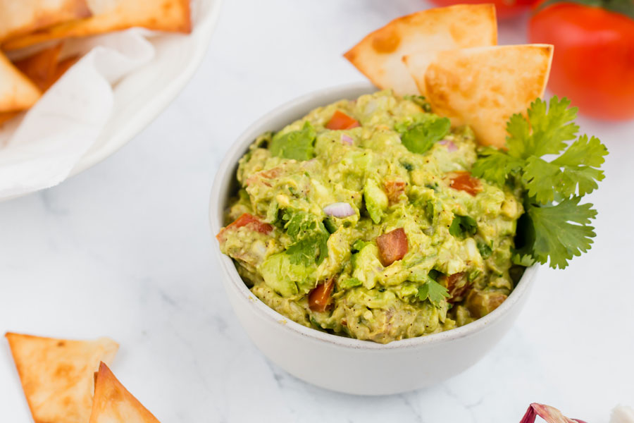 homemade guacamole