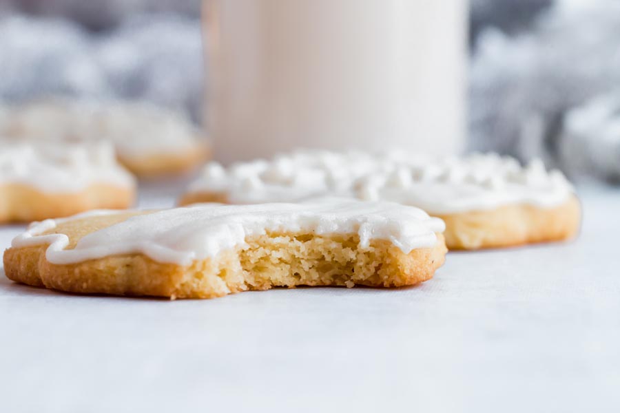 snowflake pattern sugar free sugar cookies