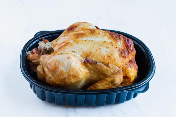 whole rotissarie chicken