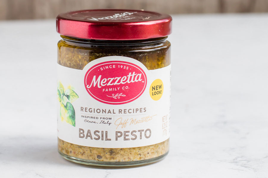 pesto in a jar