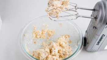 cream cheese mixture in a bowl