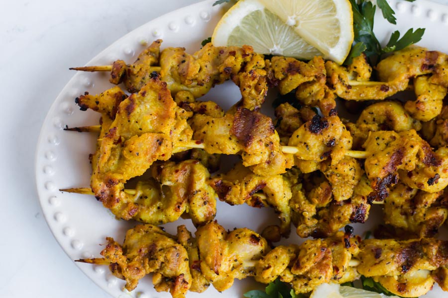 grilled chicken kebabs