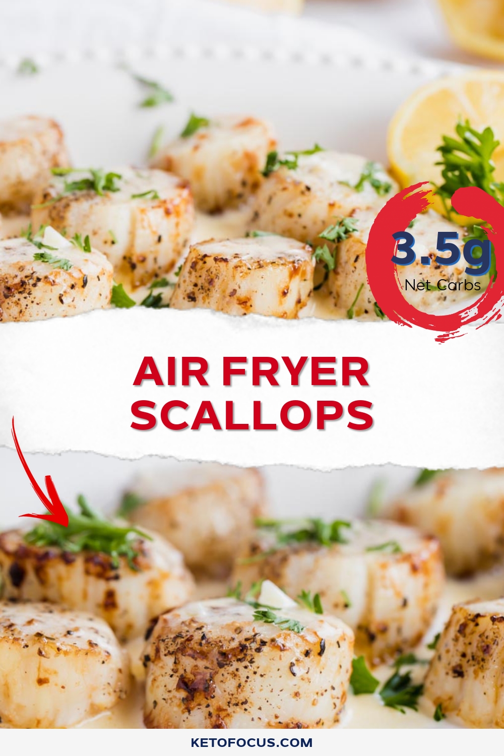 Air Fryer Scallops