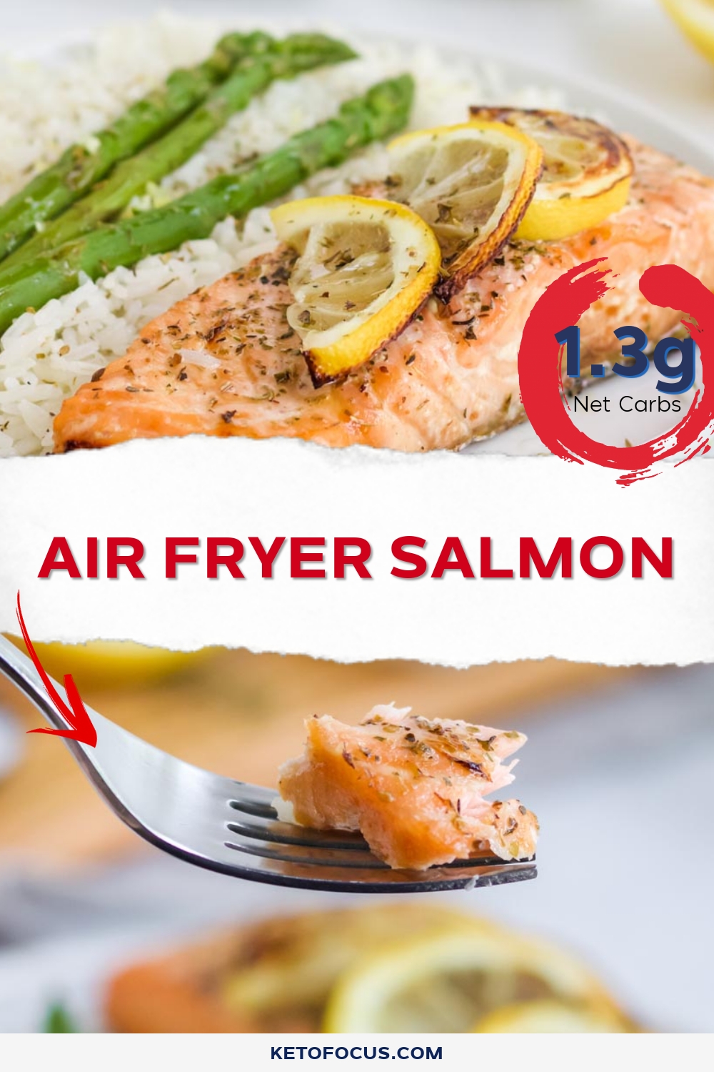 Air Fryer Salmon